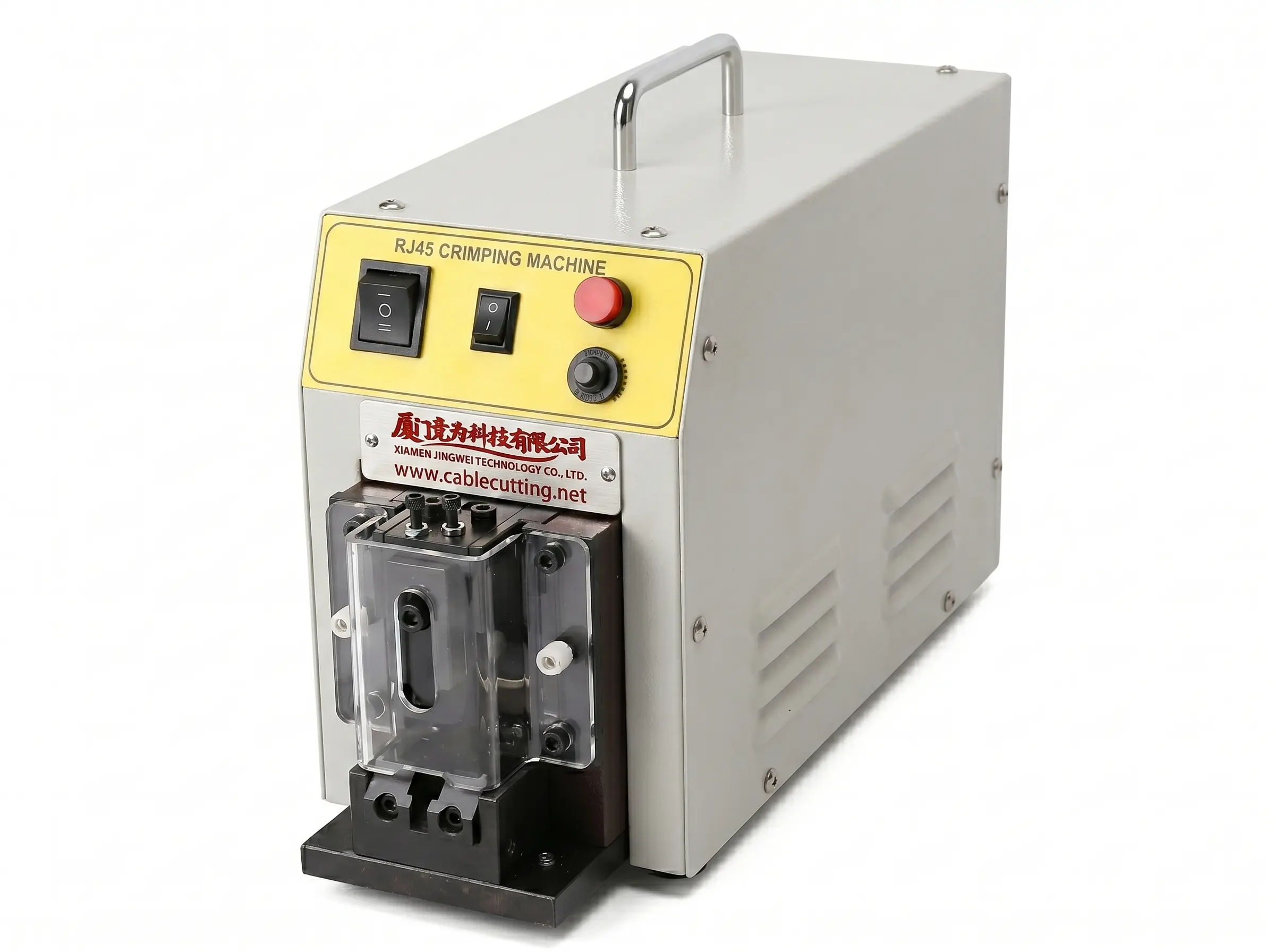 RJ-45 Crimping Machine Video | Automated Network Cable Assembly