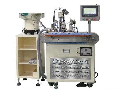 Automatic iPhone Lightning Connector Soldering Machine WPM-121-IP - USB Cable Soldering Machine