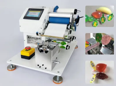 Automatic Jelly Folding Labeling Machine for Frozen & Lollipops WPM-60GD - Cable Labeling Machine