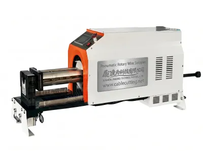 Pneumatic Rotary Wire Stripper for 50mm Cables WPM-X600 - Semi-Auto Wire Brush Machine