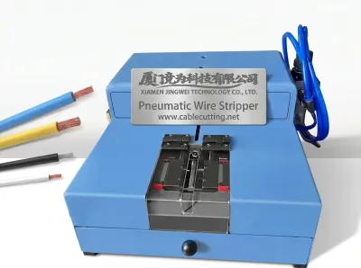 Pneumatic Wire Stripper 0.5-10mm No Blade Change WPM-0.5-10MM2 - Semi-Auto Wire Brush Machine