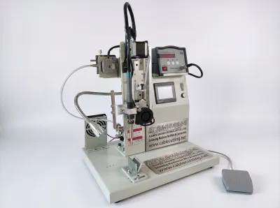 Semi-Automatic Soldering Machine for Wire & Connectors WPM-141 - Semi-Auto Soldering Machine