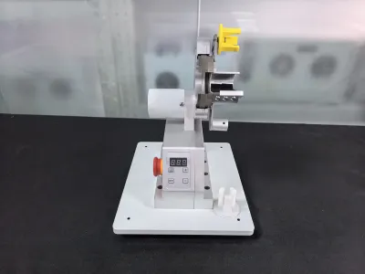 Vertical Cloth Winding Machine for 3-25mm Wires | Adjustable Speed JW-25W Thumb