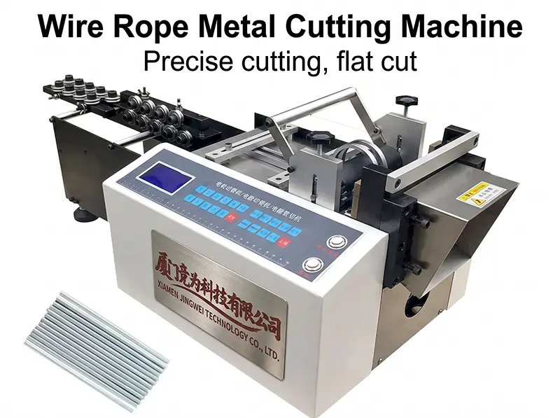Industrial Wire Rope Metal Cutting Machine for Factory Automation