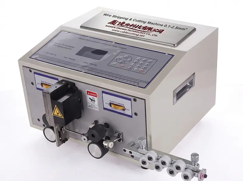 Automatic Wire Stripping and Cutting Machine for Industrial Automation