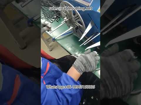 Silicone Coil Expander Wire Winding Machine for Data Cable and Harness Processing