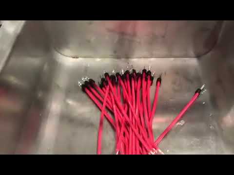 Single Ends Wire Stripping Crimping Soldering Tinning Machine