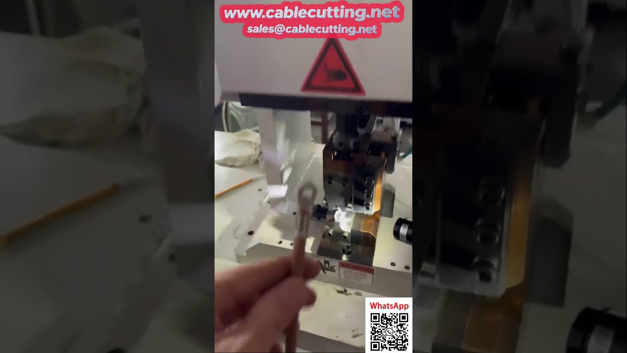 Servo-Driven Crimping Press with Pressure Monitoring System