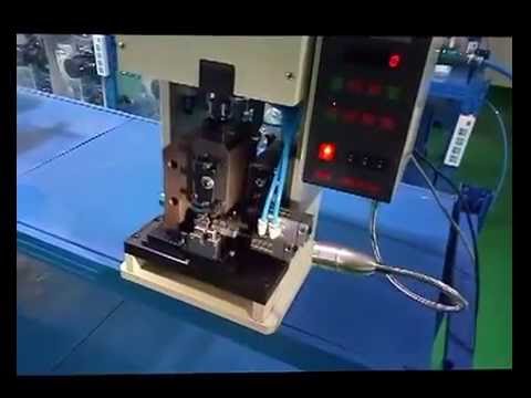 End feed wire stripping and crimping terminal machine WPM-2008A2-E