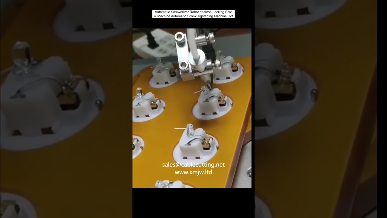 Automatic Screwdriver Robot Desktop Locking Screw Tightening Machine