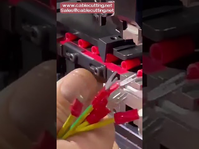 Super Mute Wire Cable Terminal Crimping Machine and Terminal Applicator