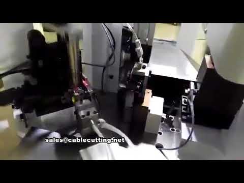 Fully Automatic Double Head Two Ends AWG-14 AWG-32 YH-R-2 Terminal Crimping Machine