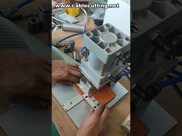 Crimping Ribbon Cable,Machine For Flat Ribbon Cable,Pressing Cable Machine