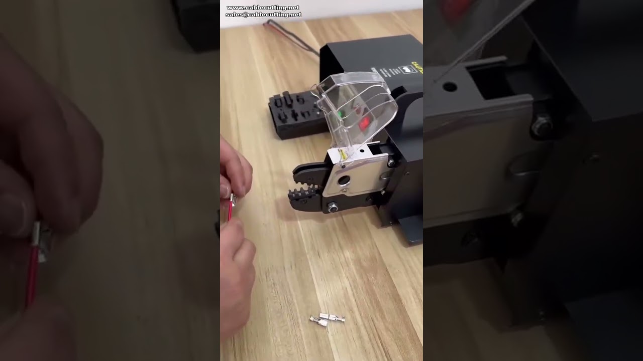 Electric Terminal Crimping Machine for Ferrule Connectors