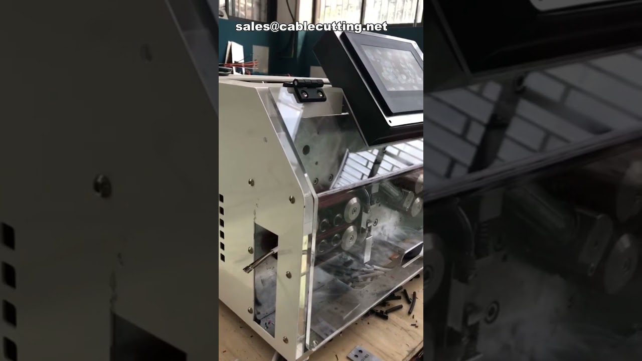 Wire Stripping Cutting Peeling Machine Specially Used For Flat Round Cable Within 30 Square, Wire St