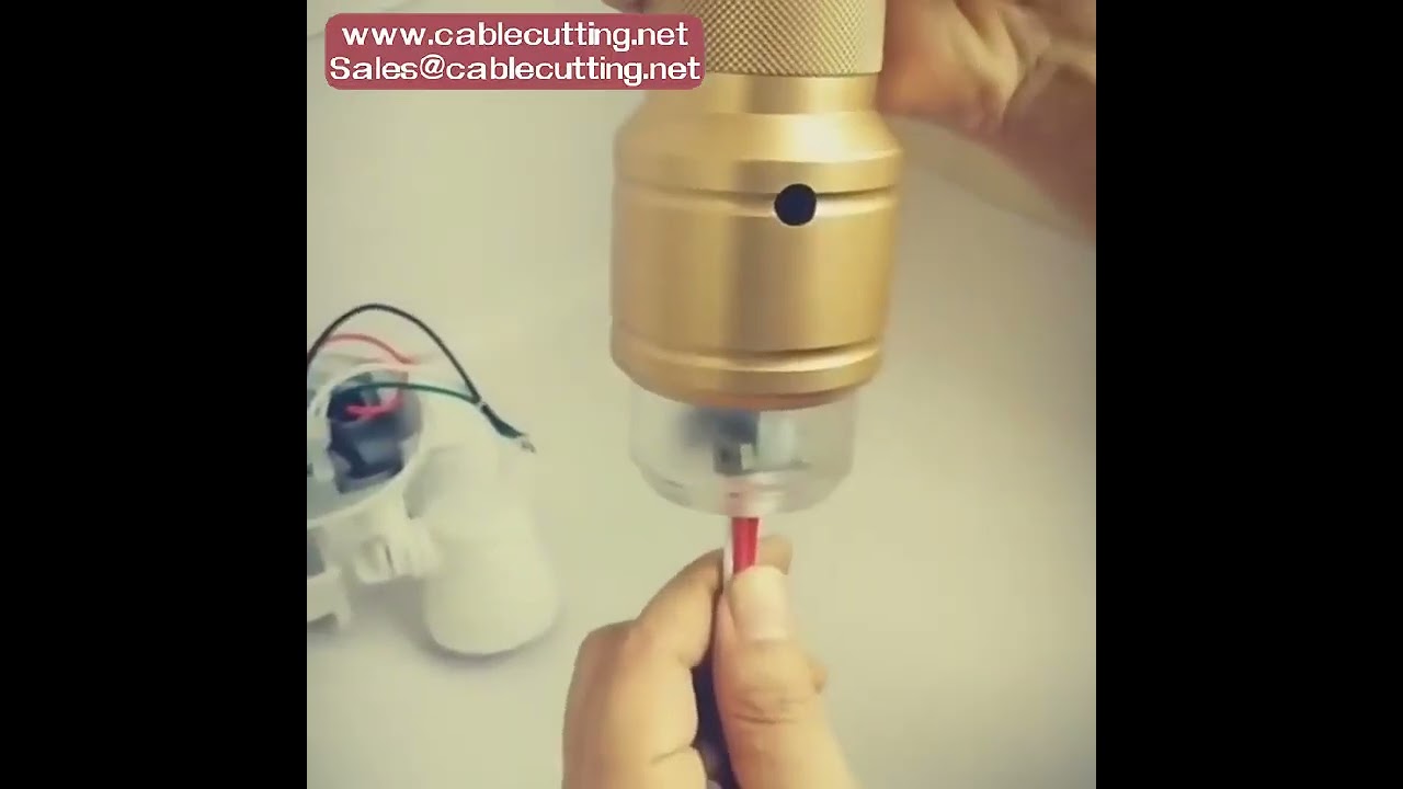 Handheld Multi-Strand Electric Wire Twisting Machine 816-A-170, High Power AC100-24V Automatic Twister