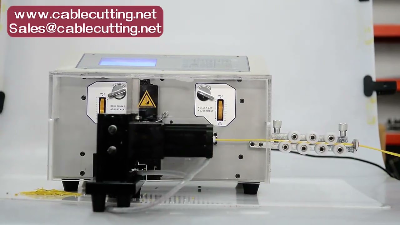 Automatic N-X-2-S Wire Stripping Peeling Cutting Machine with Touch Screen for 0.1-4mm²
