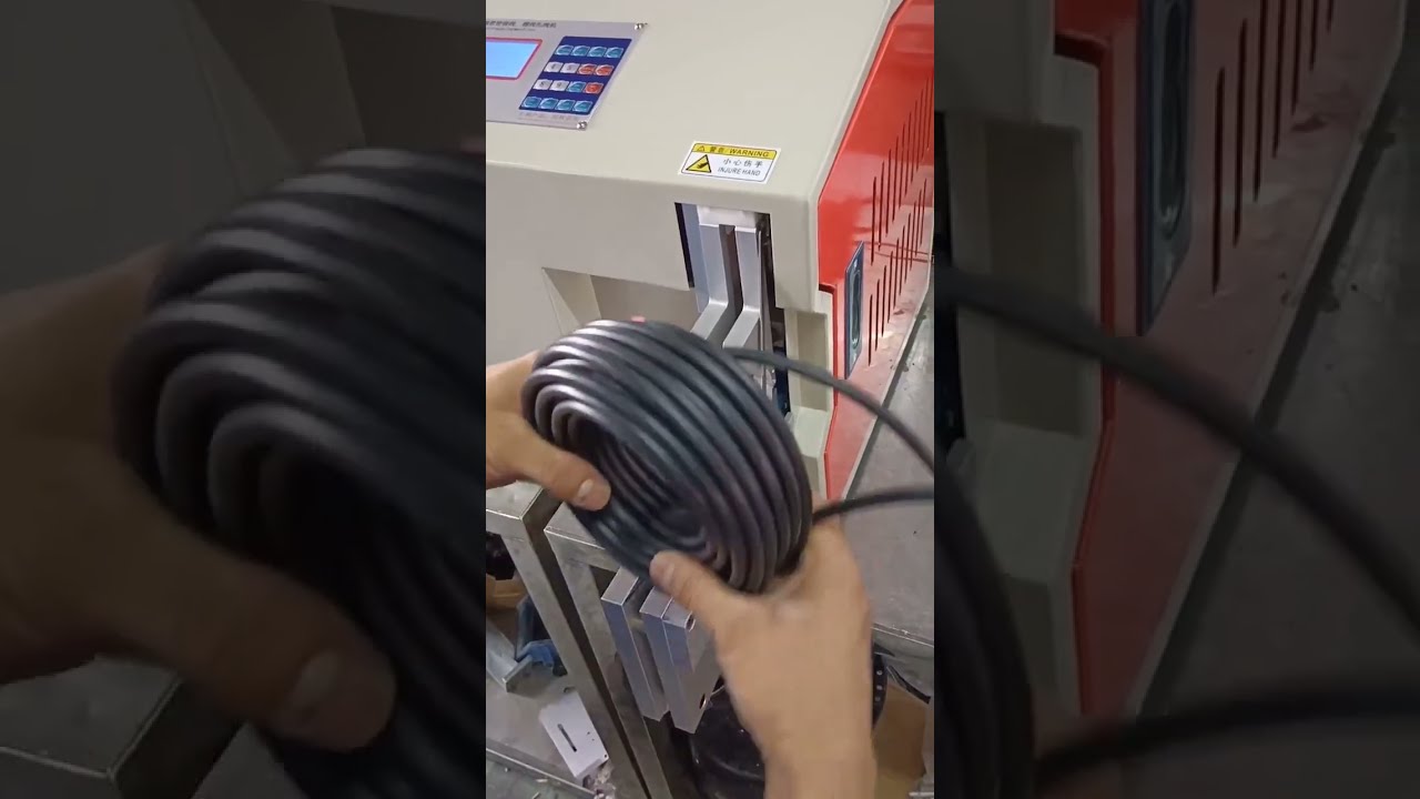 Desktop Automatic Wire Meter Counting, Sorting, Cutting & Coiling Machine for 1mm-8mm Diameter