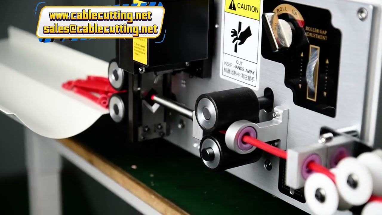 Wire Stripping Machine Peeling and Cutting Machine for Wiring Harness to 10mm2 with Blade