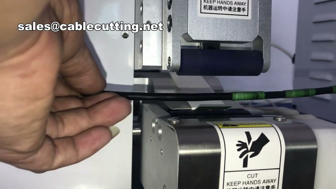 Rolling Label Wire Labeling Machine for Industrial Automation