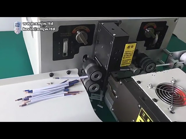 Fully Automatic Sheath Wire Stripping and Twisting Machine