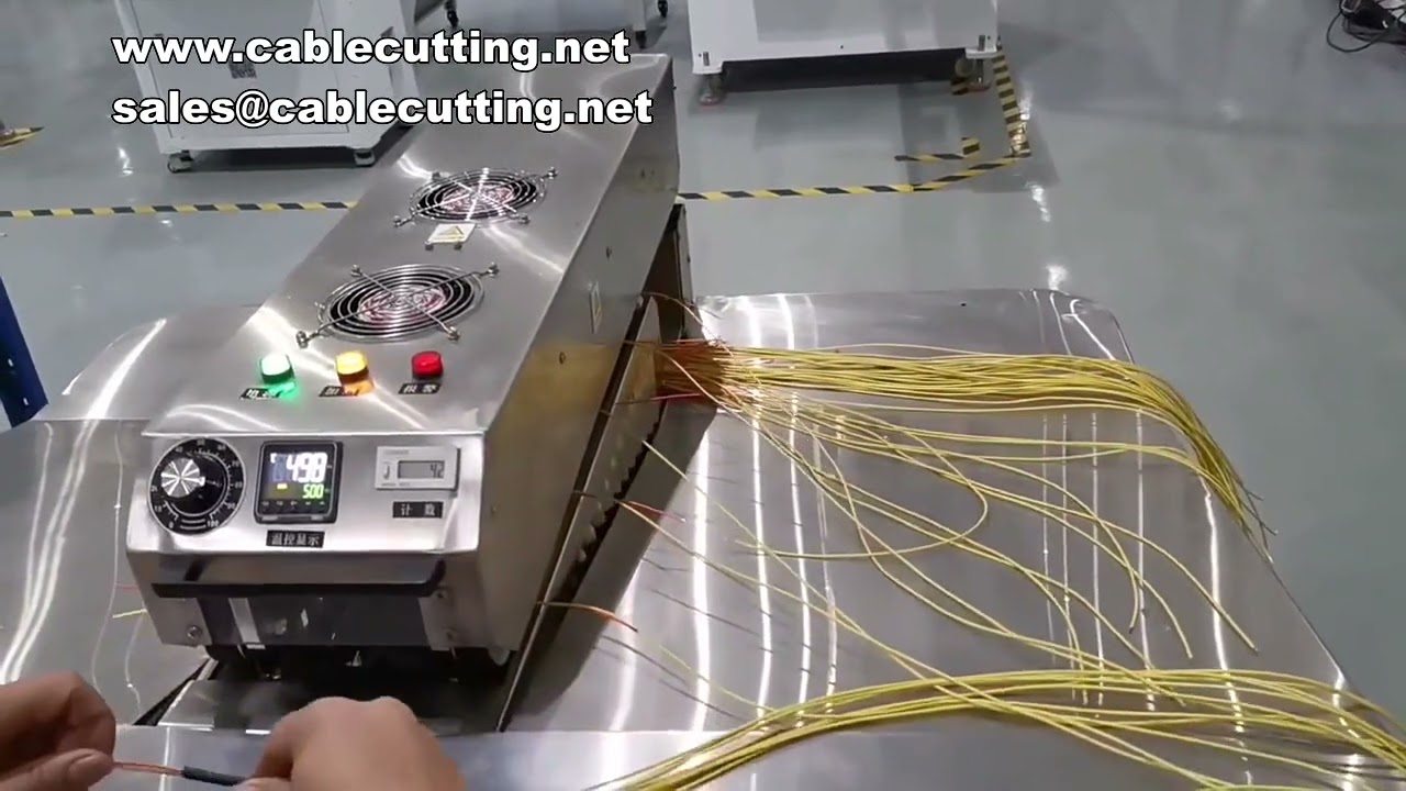 Energy-Saving Heat Shrink Tube Machine for Wire Processing