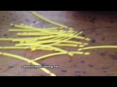 Automatic Wire Cutting and Stripping Machine | Single Small Wire Stripper