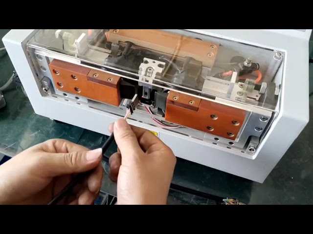 High Performance Dual Side 3 0 USB Connector Soldering Machine   WireCable Data Cable Making