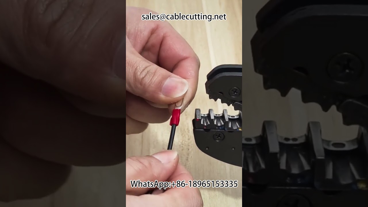 Electric Terminal Crimping Machine for Factory Automation