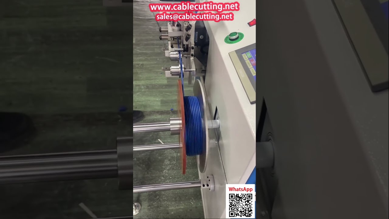 All-in-One Machine for Counting, Aligning, Winding, and Cutting Domestic BV Electrical Wire
