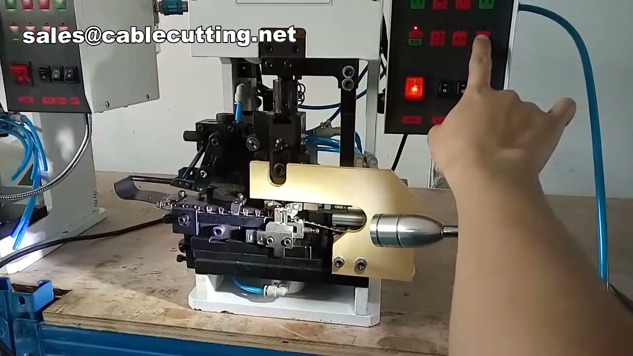 Wire Stripping, Crimping, and Sealing Machine | Automated Wire Processing
