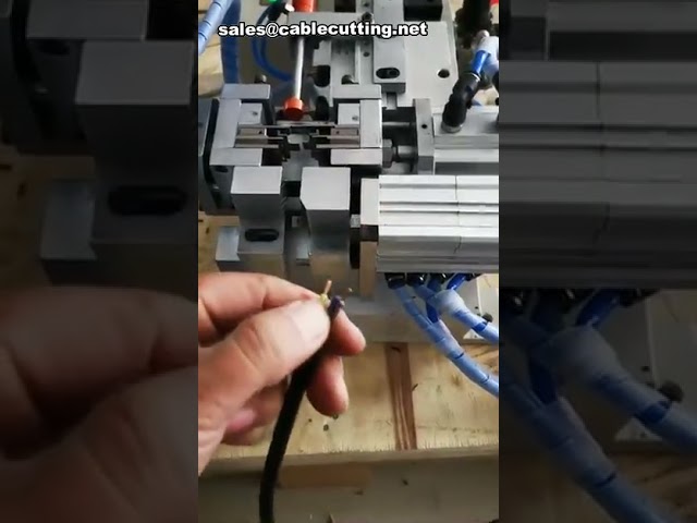Multi Function Pneumatic Wire Cutting And Stripping Machine, Multi Function Pneumatic Wire Cutting A