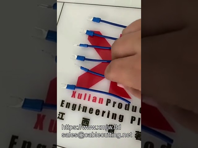 2t Automatic Vibrate Plate Feeding Pre insulated Terminal Ferrule Crimping Machine Cable Wire Loose