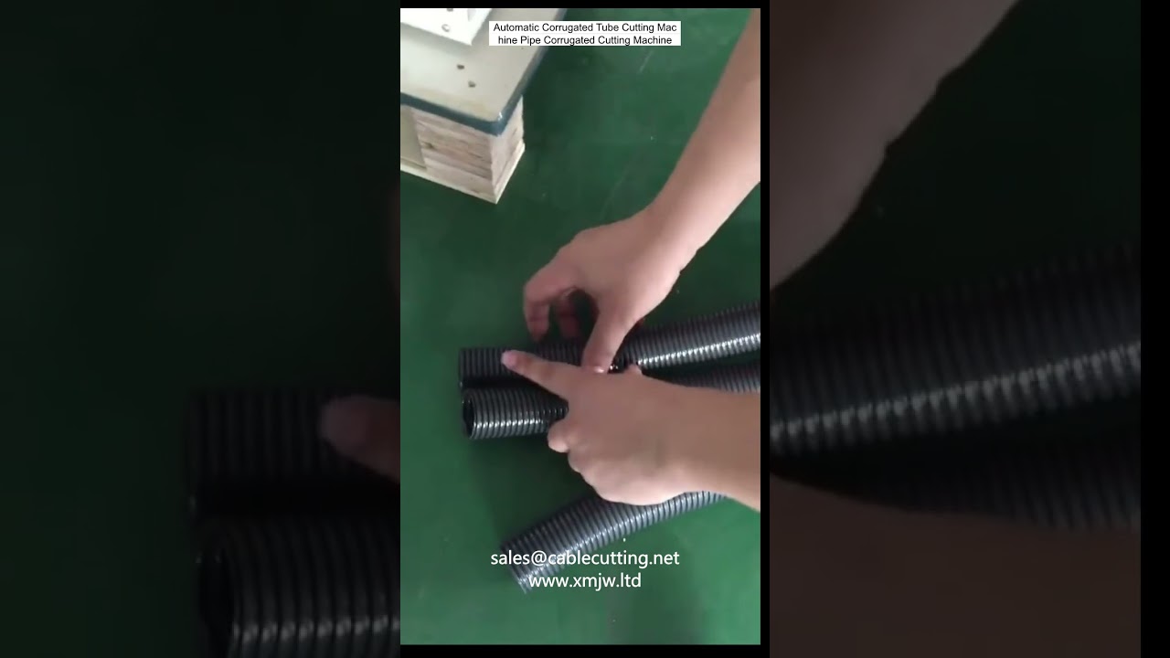 Automatic Corrugated Tube Cutting Machine | High-Speed Pipe Cutter