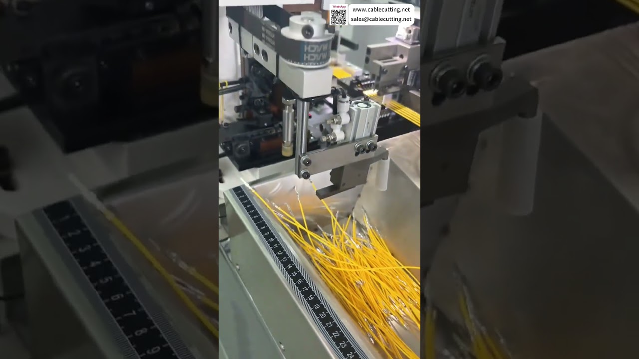 5 Wire Double Head Terminal Machine Client Cable Custom Output Tool High Production Settings - Shorts