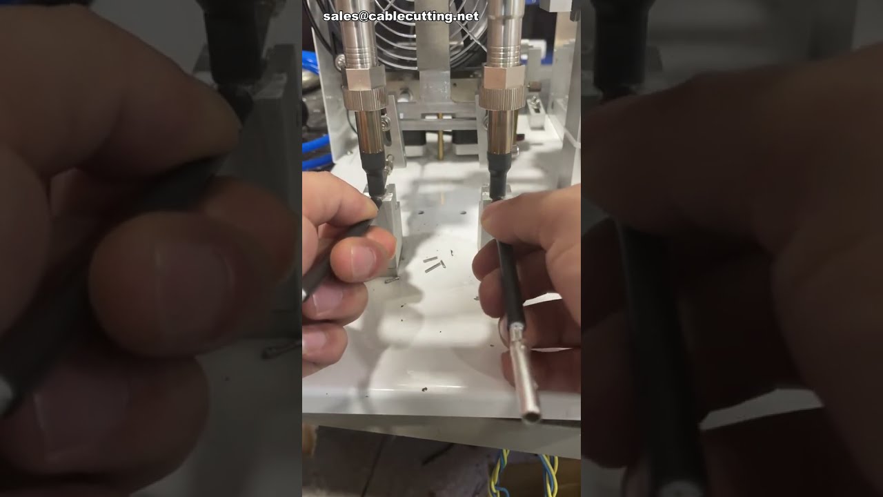 Semi-Automatic Dual Gun Soldering Machine for Terminal Tinning