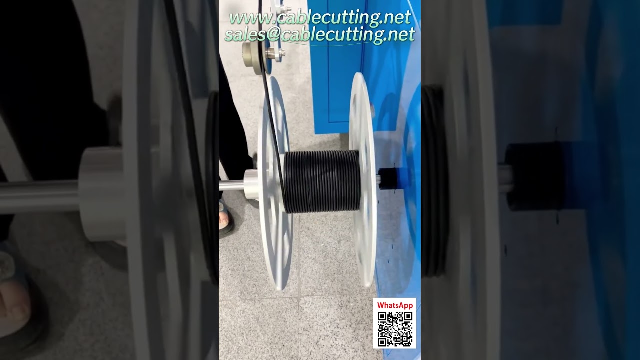 Easy-to-Learn Automatic Winder for 1.25mm Cables with Simple PLC Setup