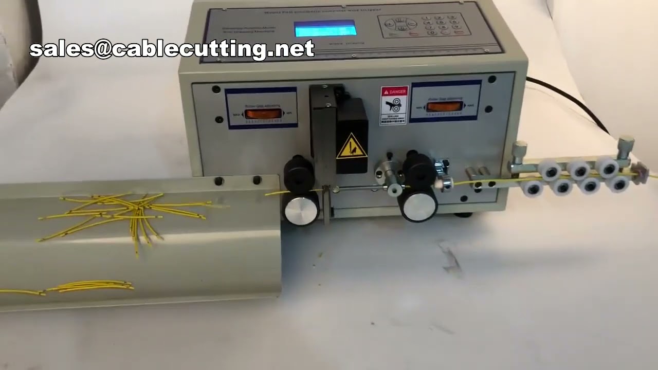 Automatic Wire Stripping Machine for 2.5 Square Cable, Electric Wire Stripper & Peeling