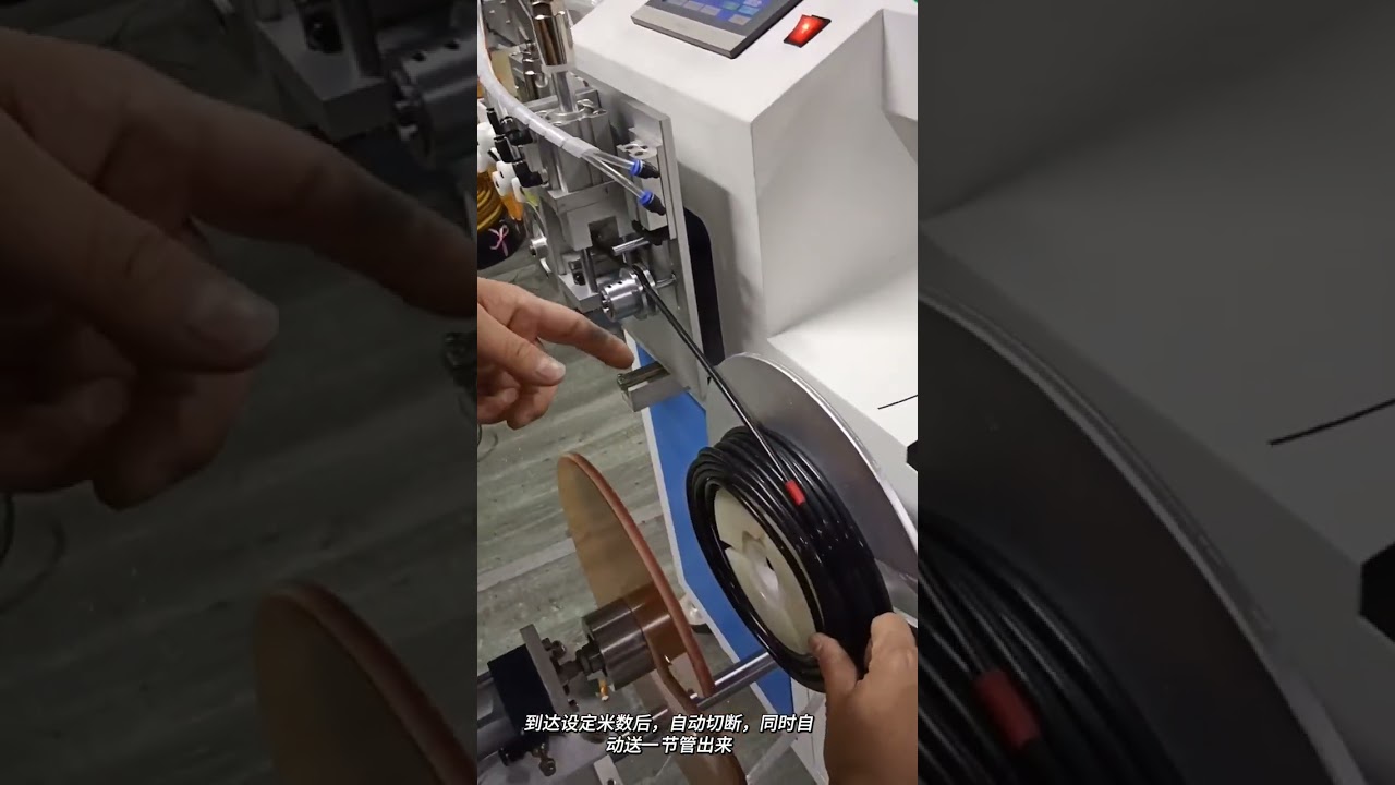 Drip Irrigation Tube Auto Metering, Sorting, Cutting & Coiling Machine