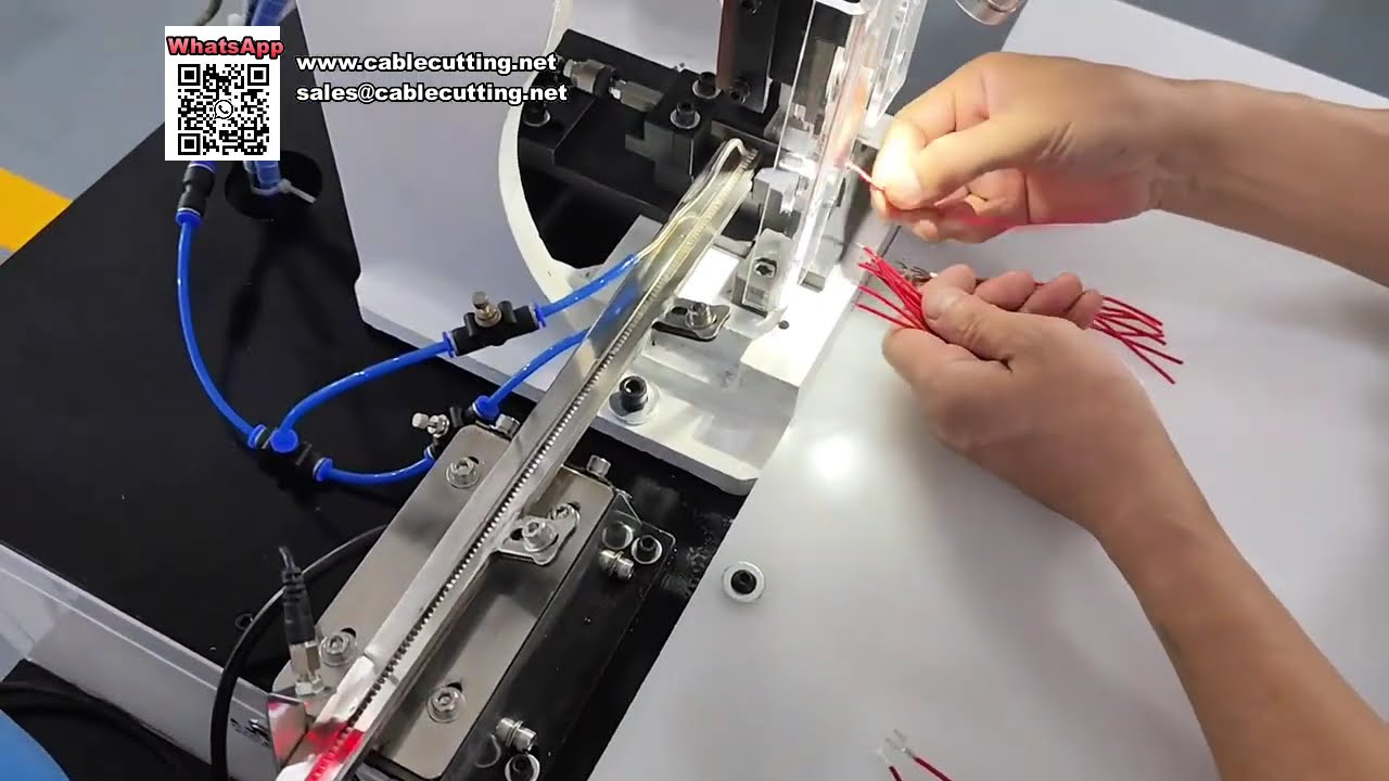 Y Terminal Vibratory Bowl Feeder System for Automated Wire Harness Processing Line