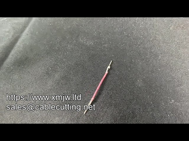 Automatic Cable Terminal Crimping Stripping Machine Wire Stripper And Crimper Terminal Crimping Mach