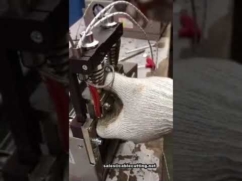 Automatic Tape Cutting Machine with Blade Change Video Guide