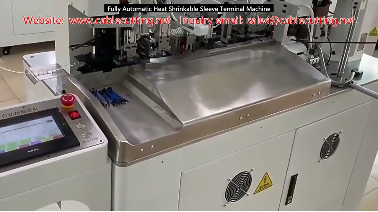 Fully Automatic Heat Shrinkable Sleeve Terminal Machine