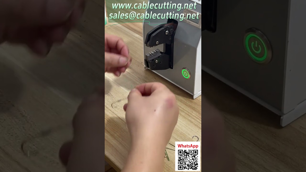 Automated Terminal Crimping and Wire Connection Machine for Factory Automation