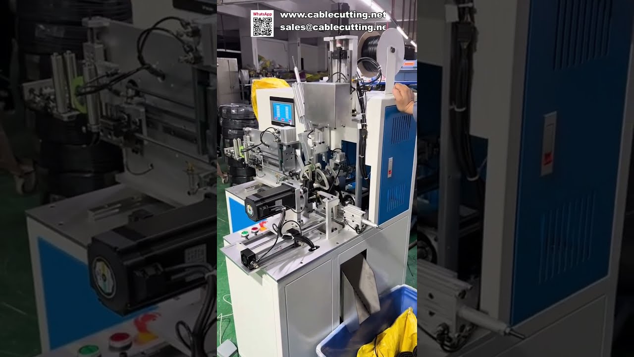 Full Automatic Meter Counting, Wire Cutting, Winding and Tying Machine