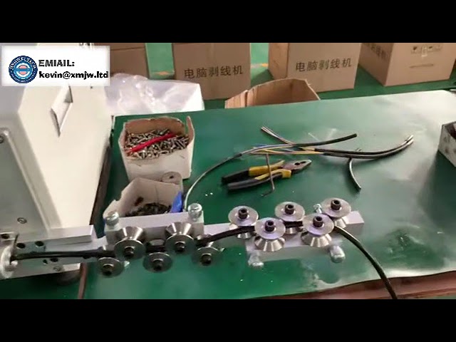 HS-S-70 High Speed Automatic Thick Cable Stripping Machine | Electric Wire Cut and Strip Machine