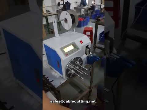 Precision Twist Tie Wire Spool Winding Machine