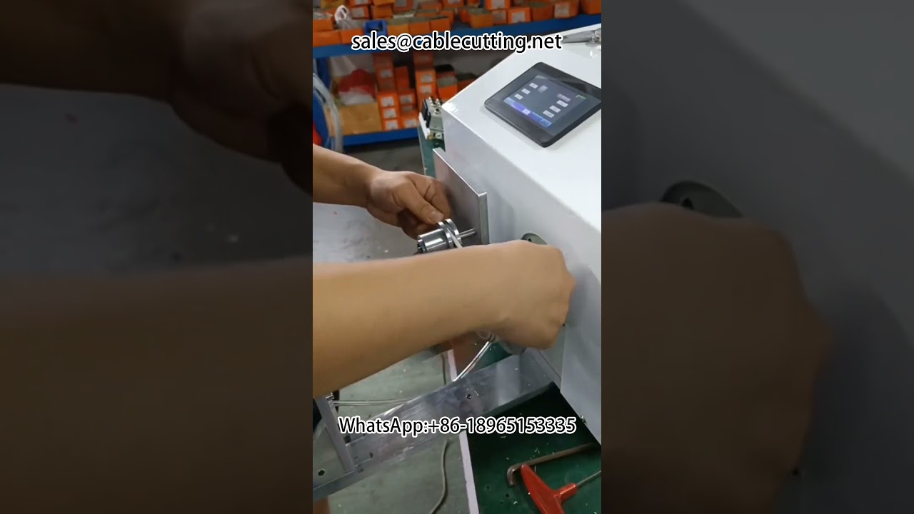 High-Speed Data Cable Winding Machine for Factory Automation
