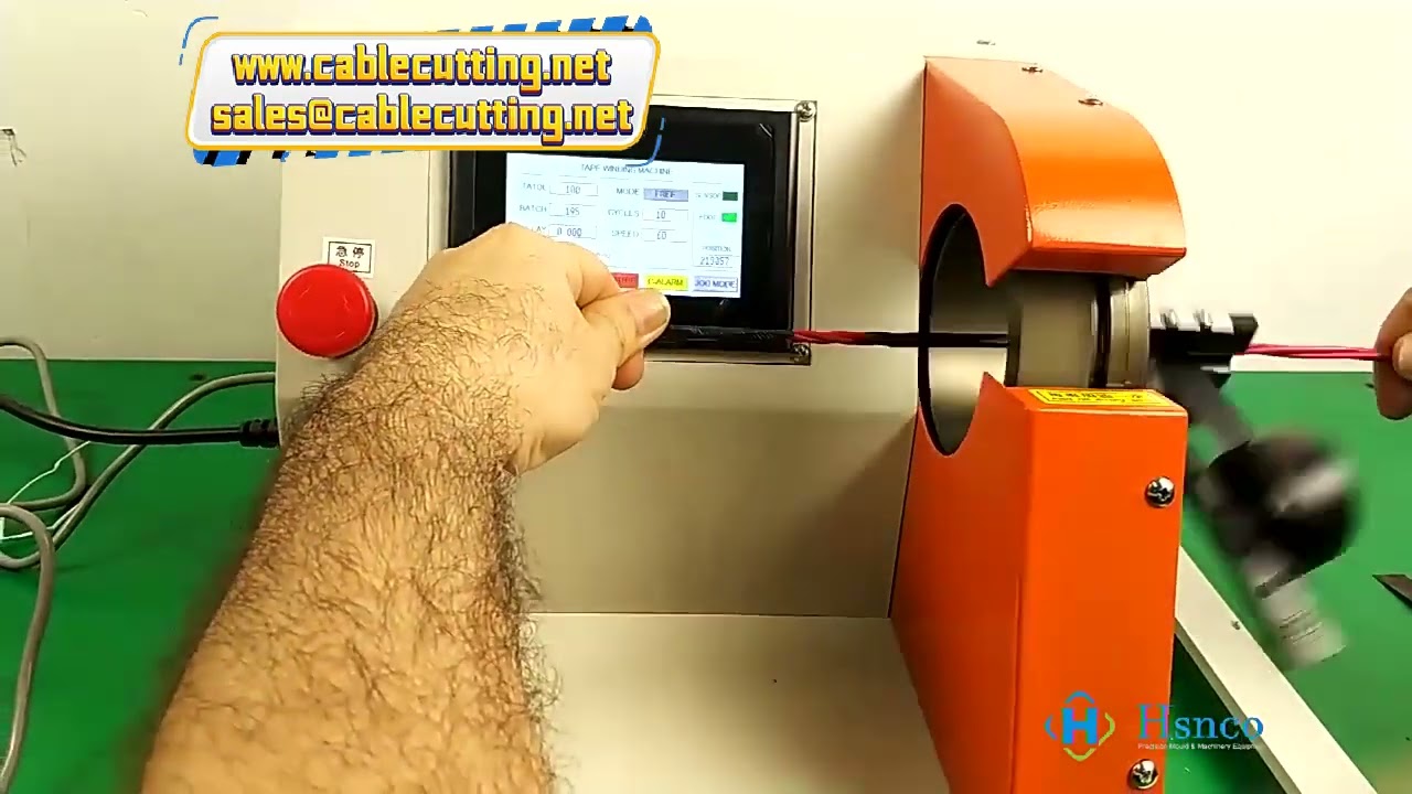 Wire Cable Harness Tape Wrapping Machine | Car Wire Glue Cloth Taping Tool