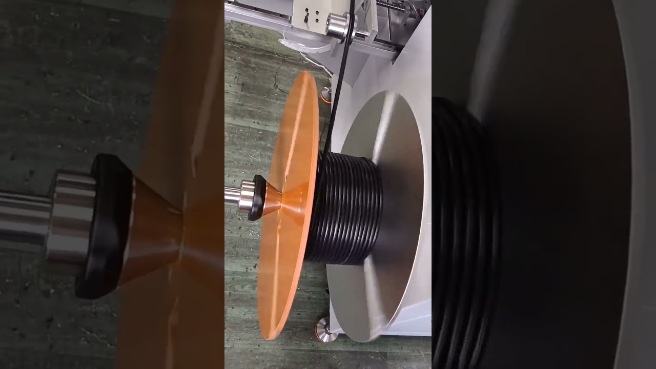 Automatic Meter Counting, Traversing, Winding, Cutting & Coiling Machine for 1-20mm Diameter Wire